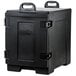 Carlisle Cateraide™ Black Front Loading Insulated Food Pan Carrier - 5 Full-Size Pan Max Capacity Main Thumbnail 1