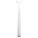 A Walco stainless steel salad fork with a white background.