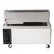 Cooking Performance Group 48GMRBNL 48" Gas Countertop Griddle with Manual Controls and 52", 2 Drawer Refrigerated Chef Base - 120,000 BTU Main Thumbnail 4