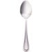 A Walco Pacific Rim stainless steel teaspoon with a silver handle and a bowl on a white background.