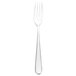 A silver Walco stainless steel salad fork.