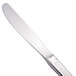 A Walco Bosa Nova stainless steel dinner knife with a silver handle.