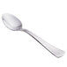 A Walco Bosa Nova demitasse spoon with a silver handle.