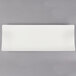 Villeroy & Boch 16-3364-2851 Cera 16 1/2" x 6" White Porcelain Rectangular Platter - 6/Case Main Thumbnail 2