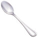 A Walco 18/0 stainless steel teaspoon with a silver handle.
