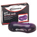 A box of Innovera purple gel wrist rests on a white surface.