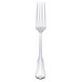 A Walco stainless steel table fork with a long silver handle.