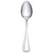 A silver Walco stainless steel teaspoon with a black top on a white background.
