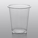 Choice 7 oz. Clear PET Plastic Cold Cup - 1000/Case Main Thumbnail 3