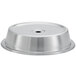 Vollrath 62327 12 3/16" to 12 1/4" Satin Finish Stainless Steel Dome Plate Cover - 12/Pack Main Thumbnail 1