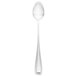 A Walco stainless steel iced tea spoon with a silver handle on a white background.
