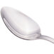 A close-up of a Walco Barony iced tea spoon with a silver handle.