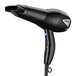 A black Conair ionic hair dryer with a cord attached.
