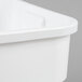 A close up of a white Continental ingredient bin.
