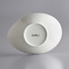 Acopa Nova 24 oz. Cream White Asymmetric Stoneware Bowl - 24/Case Main Thumbnail 4