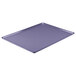 A rectangular purple tray on a white background.