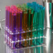 Choice Test Tube / Shooter Rack with 100 Assorted Neon Test Tube Shots / Shooters Main Thumbnail 1