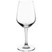 An Acopa Radiance wine glass on a white background.