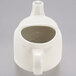 Tuxton BET-1001 Healthcare 10 oz. Eggshell China Tea Pot Without Lid - 6/Case Main Thumbnail 5