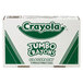 A white box of Crayola Jumbo Crayons with green text and logo.