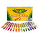 A box of 16 Crayola large size crayons in assorted colors.