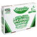 A white box with green and white writing that reads "Crayola Ultra-Clean Washable Markers, Class Pack of 200"