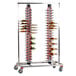 Plate Mate PM168-180 Twin Mobile Plate Rack Holds 168 Plates 73 3/4"H Main Thumbnail 1