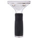 A black and silver Unger Pro stainless steel squeegee handle with a rubber grip.