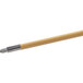 Carlisle 362005500 60" Threaded Wooden Broom Handle Main Thumbnail 1