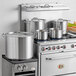 Vigor 60 Qt. Heavy-Duty Stainless Steel Aluminum-Clad Stock Pot with Cover Main Thumbnail 4