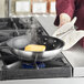 Vigor 9 1/2" Stainless Steel Non-Stick Fry Pan with Aluminum-Clad Bottom and Excalibur Coating Main Thumbnail 1