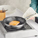 Vigor 9 1/2" Stainless Steel Non-Stick Fry Pan with Aluminum-Clad Bottom and Excalibur Coating Main Thumbnail 4
