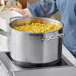 Vigor 12 Qt. Heavy-Duty Stainless Steel Aluminum-Clad Stock Pot with Cover Main Thumbnail 4