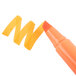 Bic BL11OE Brite Liner Fluorescent Orange Chisel Tip Pen Style Highlighter - 12/Pack Main Thumbnail 5