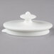 The white porcelain lid for a Villeroy & Boch Stella Hotel teapot.