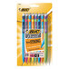 A box of Bic Xtra-Strong mechanical pencils with assorted barrel colors.