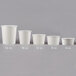 Choice 6 oz. White Double Poly-Coated Paper Food Cup with Vented Plastic Lid - 250/Case Main Thumbnail 4