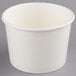 Choice 12 oz. White Double Poly-Coated Paper Food Cup - 1000/Case Main Thumbnail 3