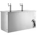 Avantco UDD-3-HC-S Stainless Steel Kegerator / Beer Dispenser with (2) 2 Tap Towers - (3) 1/2 Keg Capacity Main Thumbnail 3