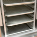 Avantco 178BUNPNHALF 7 Pan Aluminum End Load Sheet / Bun Pan Rack for Reach-Ins - Unassembled Main Thumbnail 6