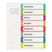 Avery® 11841 Ready Index 8-Tab Multi-Color Customizable Table of Contents Dividers Main Thumbnail 2