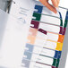 Avery® 11817 Ready Index 8-Tab Multi-Color Plastic Table of Contents Dividers Main Thumbnail 2