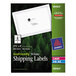 Avery® 48464 EcoFriendly 3 1/3" x 4" White Easy Peel Shipping Labels - 600/Box Main Thumbnail 1