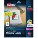 Avery® 3" x 3 3/4" White Print-to-the-Edge Shipping Labels - 150/Pack Main Thumbnail 1