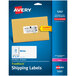 Avery® 5263 TrueBlock 2" x 4" White Shipping Labels - 250/Pack Main Thumbnail 1