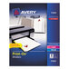 Avery® 11554 Print-On 8-Tab White Divider Set - 25/Pack Main Thumbnail 1