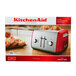 KitchenAid KMT4115ER Empire Red Four Slice Toaster with Manual Lift Main Thumbnail 12