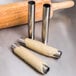 Ateco 660 5 5/8" x 7/8" Stainless Steel Cannoli Form Mold - 4/Pack Main Thumbnail 1
