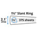 Avery® 17024 Blue Durable View Binder with 1 1/2" Slant Rings Main Thumbnail 4