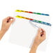 Avery® 11407 Index Maker 8-Tab Multi-Color Divider Set with Clear Label Strips Main Thumbnail 2